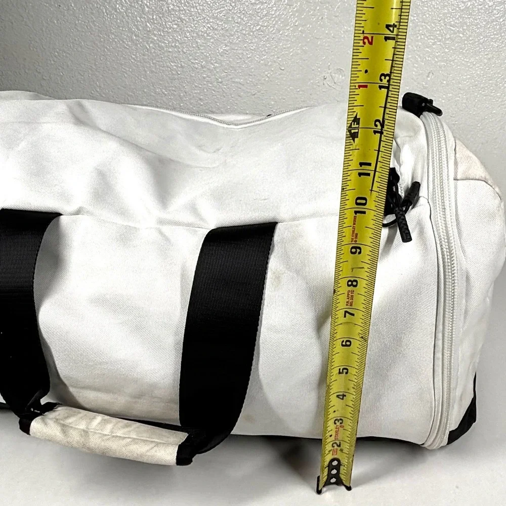 2 Nike Jordan Jumpman Duffel Bag‎ + Backpack SET White Black Red Logo 2pc LOT